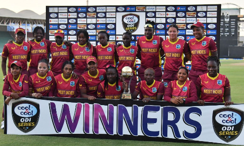 West Indies win series 3-0: Taylor hit century