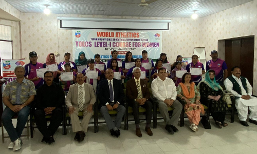 Technical Officials Education & Certification System Level-I course for women concludes