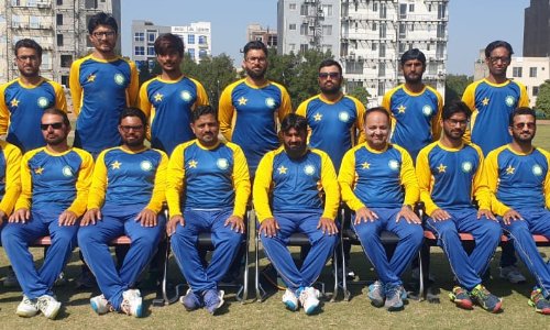 PBCC names the squad for Triangular Blind Cricket Tournament