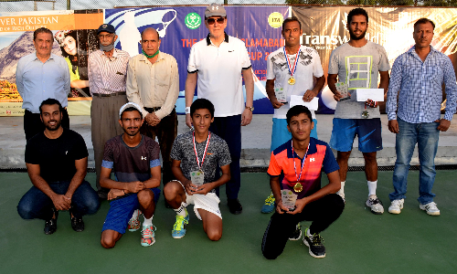 Top seed Aqeel clinches the title of Islamabad Super Tennis Cup