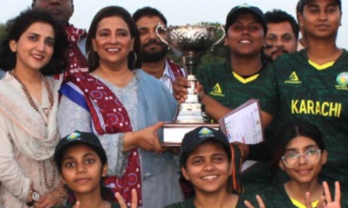 Karachi players retain Inter Divisional Women Softball Championship title