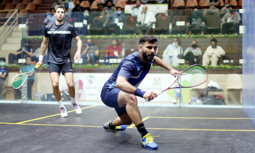 CAS Squash Championship: Auguste and Moustafa set to meet in final