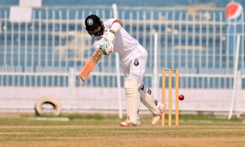 Sahibzada Farhan hits maiden first-class century