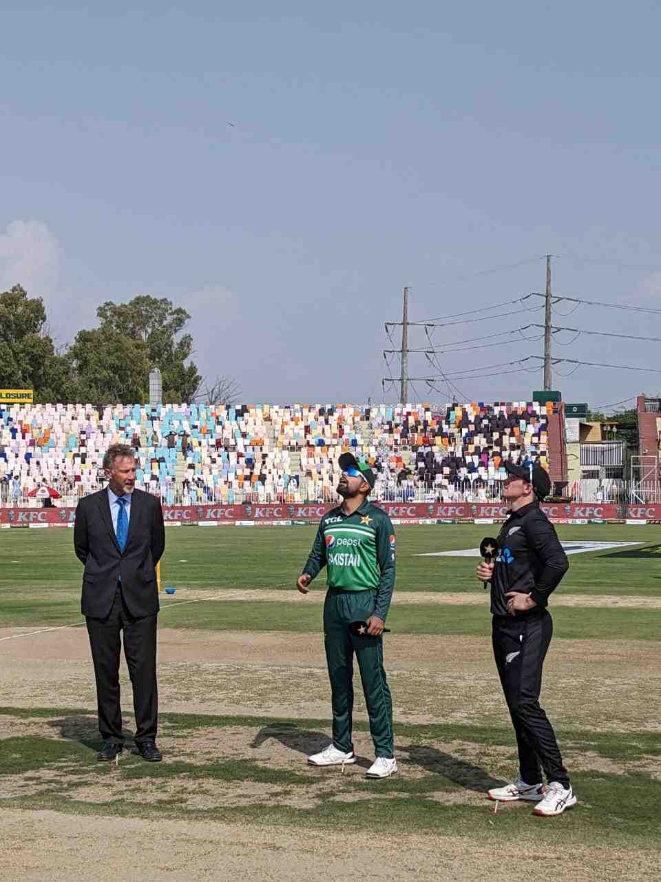 Pindi ODI: Babar Azam wins toss & decide to chase target