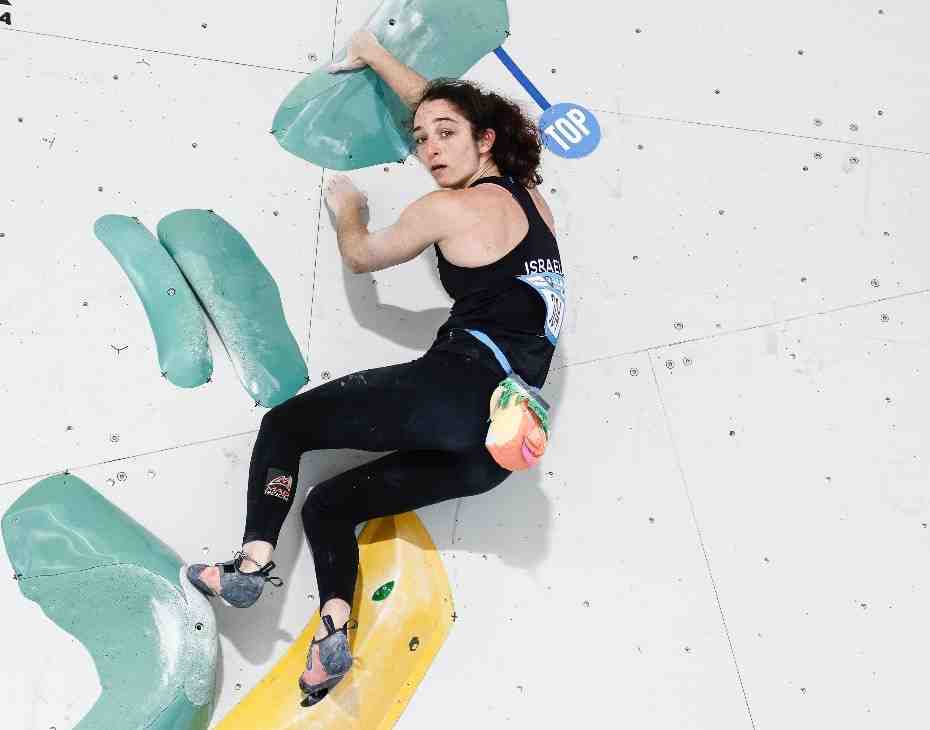 IFSC World Cup: Israel’s Ayala Kerem tops all five boulders in Group A
