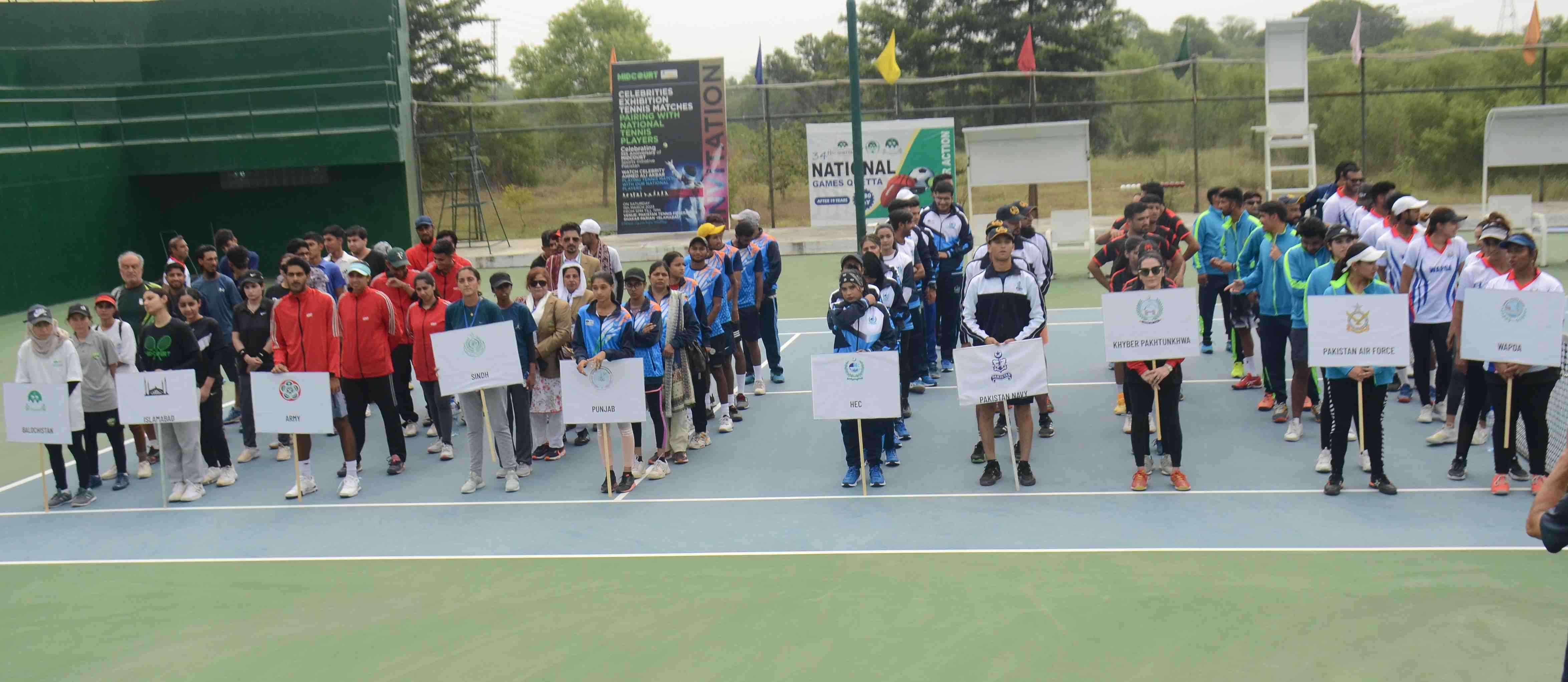 Tennis News: WAPDA, PAF, KPK, and Army qualify for semifinals