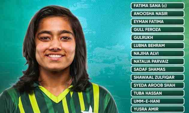 Cricket News: PCB selects Fatima to lead Pakistan in T20 Asia Cup