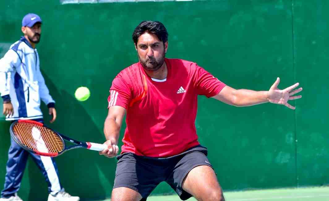 National Games 2023: Huzaifa overpowers Mohammad Abid sets 2-0 in tennis