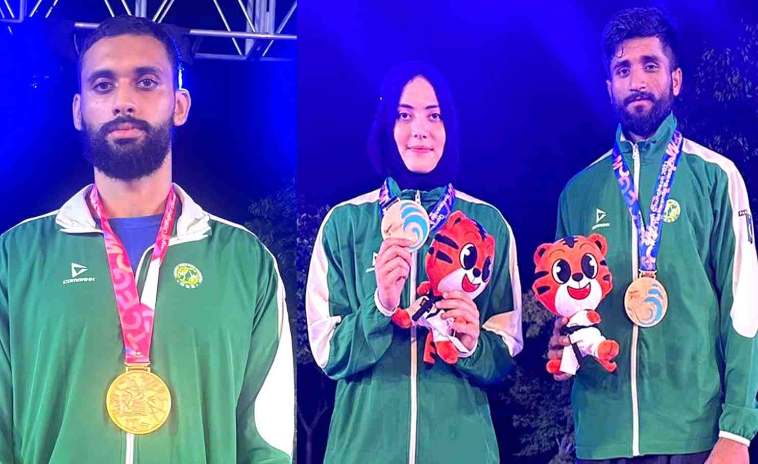 Hamza Saeed wins bronze in World Taekwondo Octagon Diamond Games