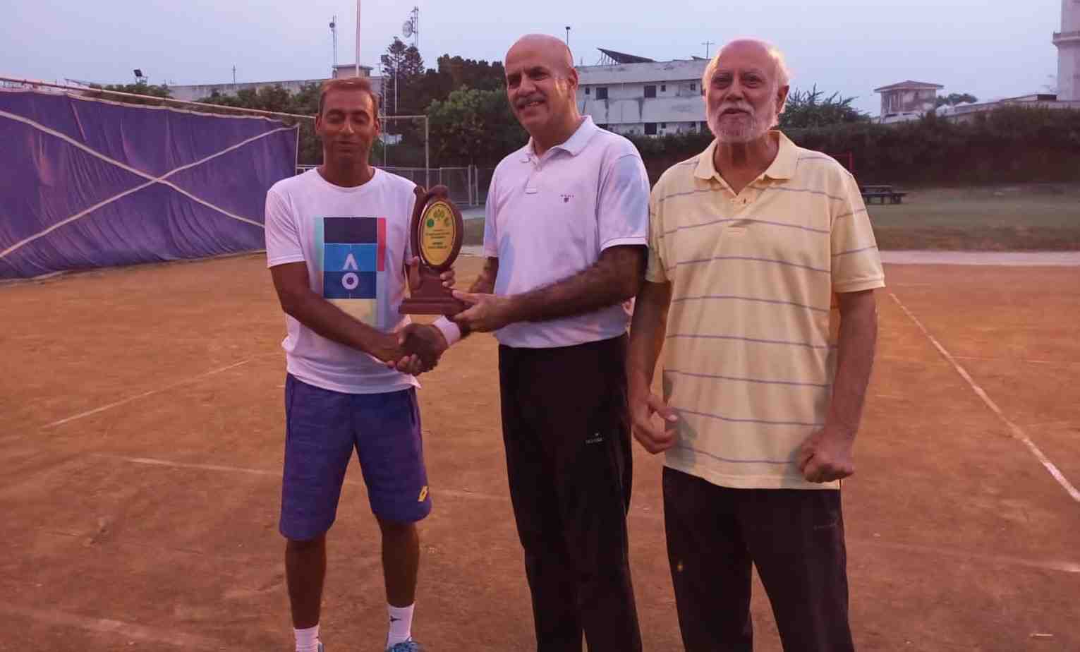 Aqeel Khan wins Captain Mohammad Fahad Shaheed Tennis Tournament