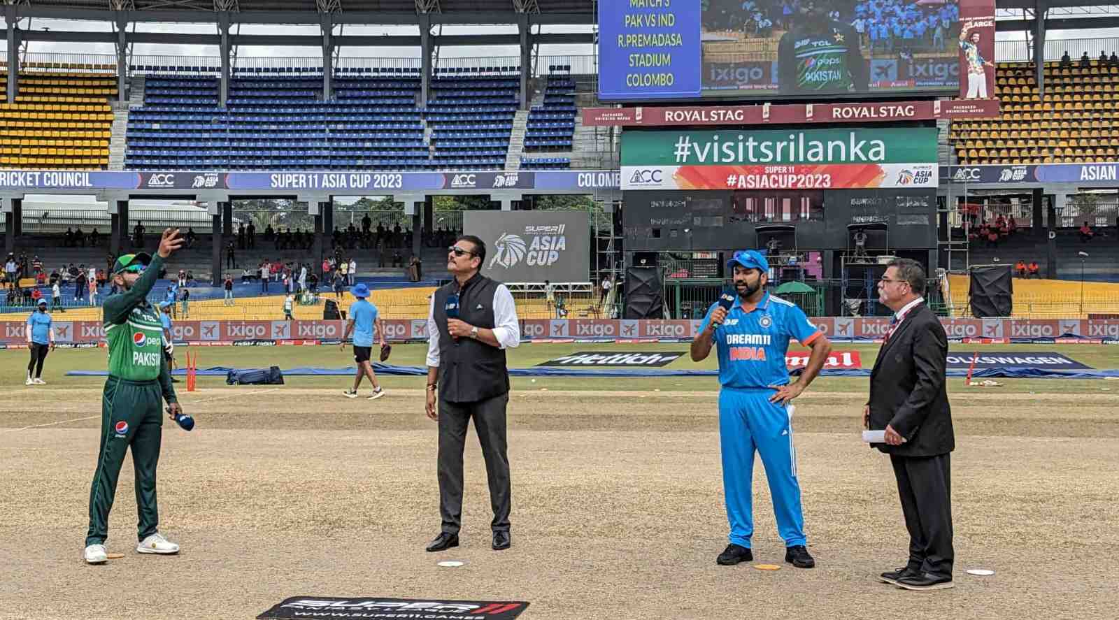 Pakistan win the toss and elect to bowl against India in Asia Cup 2023