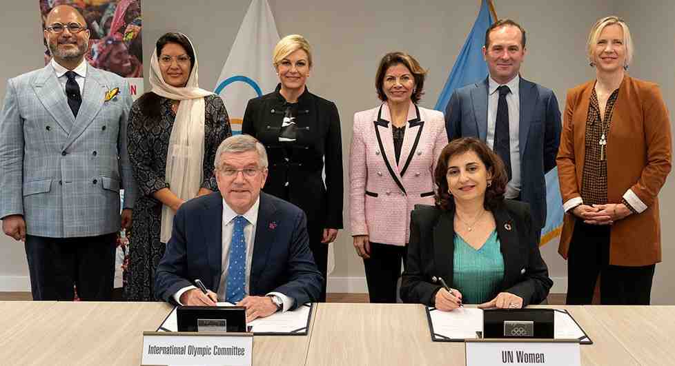 IOC and UN Women sign new agreement to advance gender equality in sport