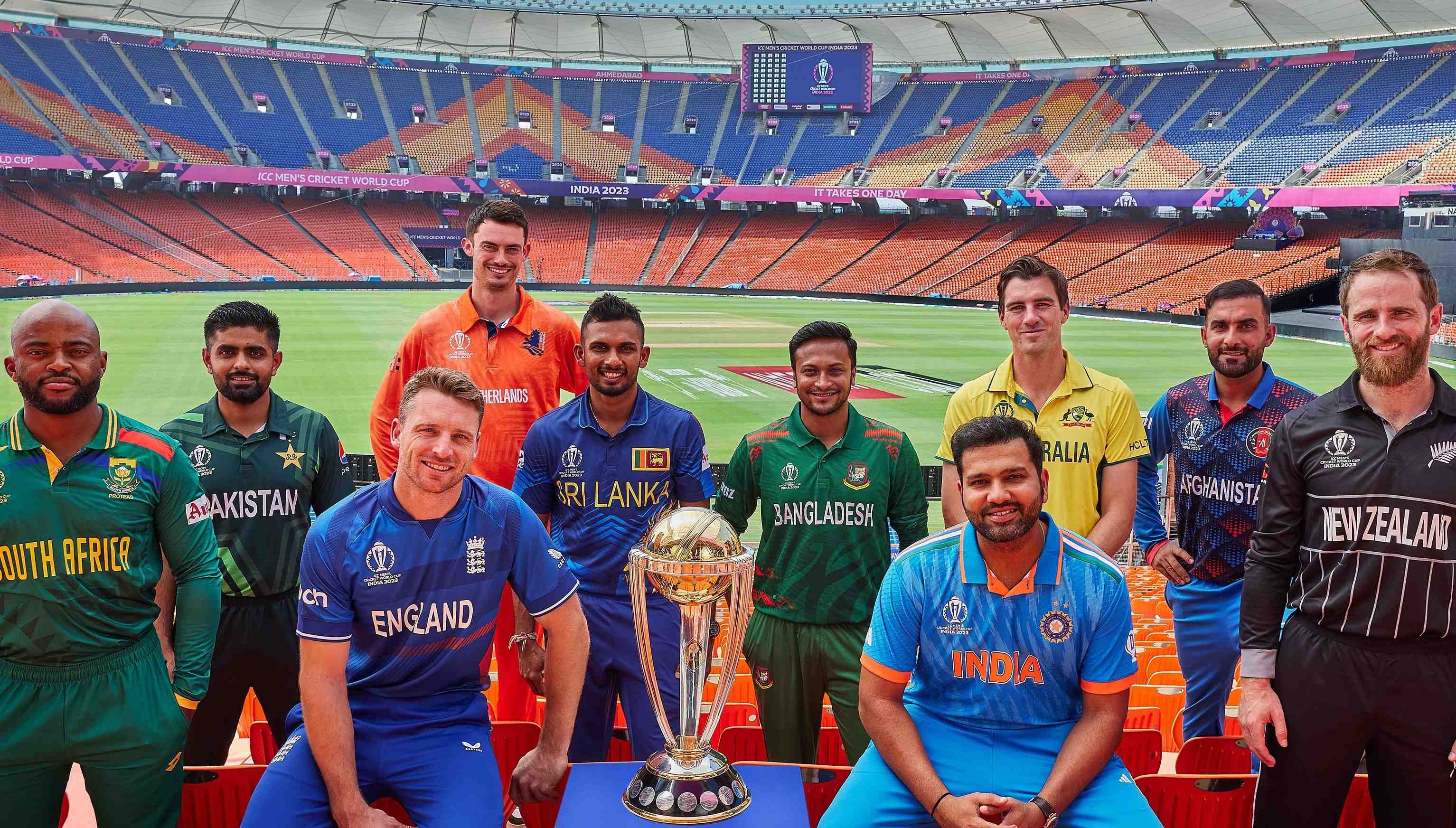 Captains’ Day kicks off ICC Men's Cricket World Cup 2023 in style