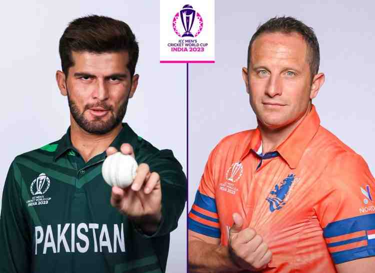 Pakistan to face Netherlands in Cricket World Cup 2023 today