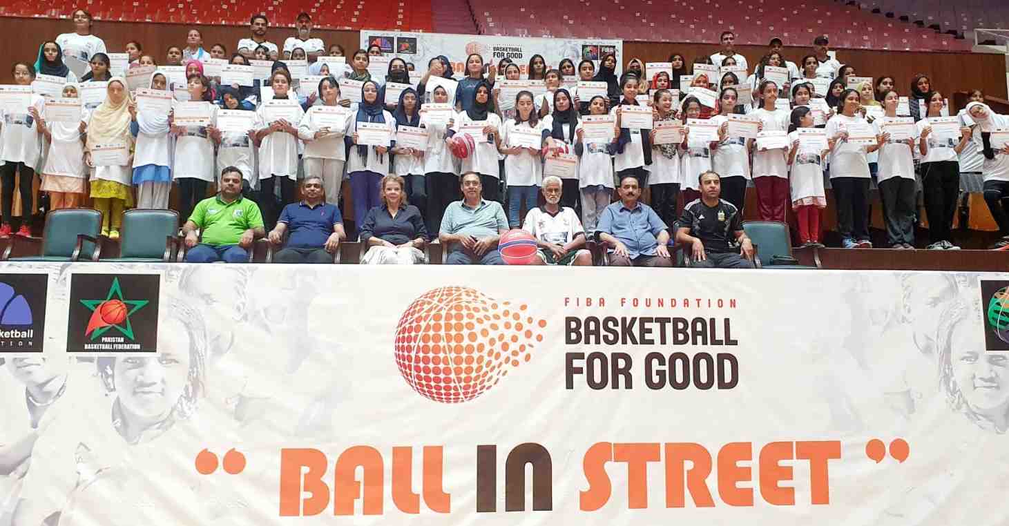 “FIBA Basketball for Good” Program Third Phase Concludes in Islamabad