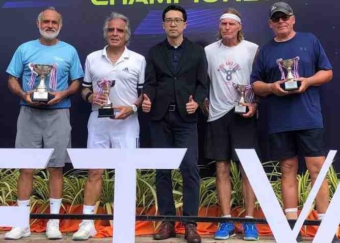 Rashid and Hameed lift veteran ITF 60+ Doubles title in Thailand