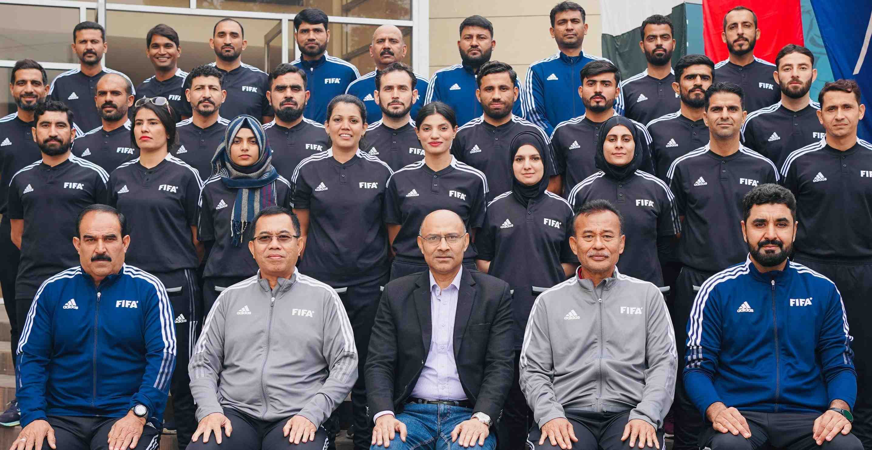 FIFA MA Elite Referee Course 2023 concludes in Lahore