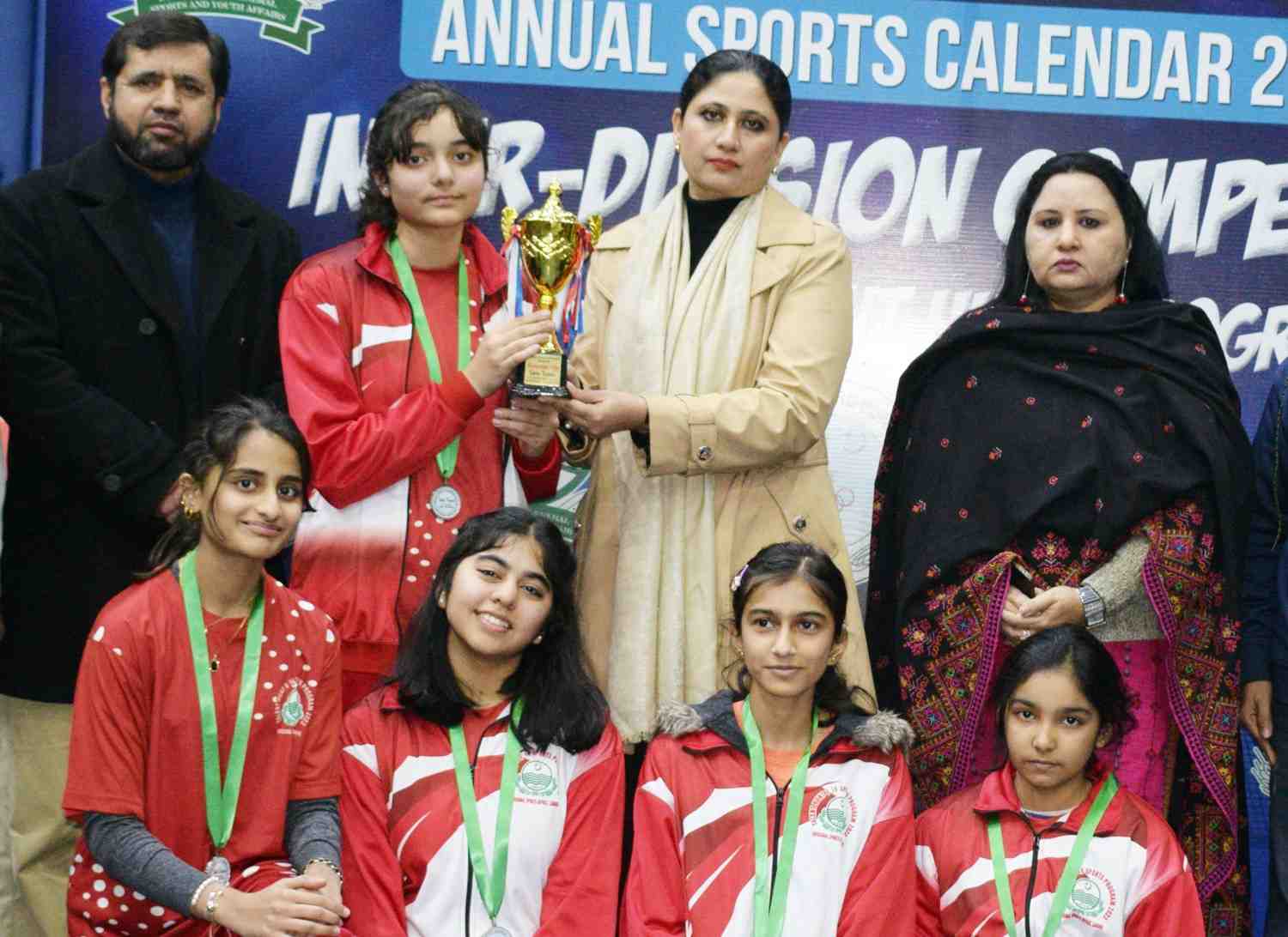 Rawalpindi Division’s girls win U-16 Inter-Division Table Tennis title