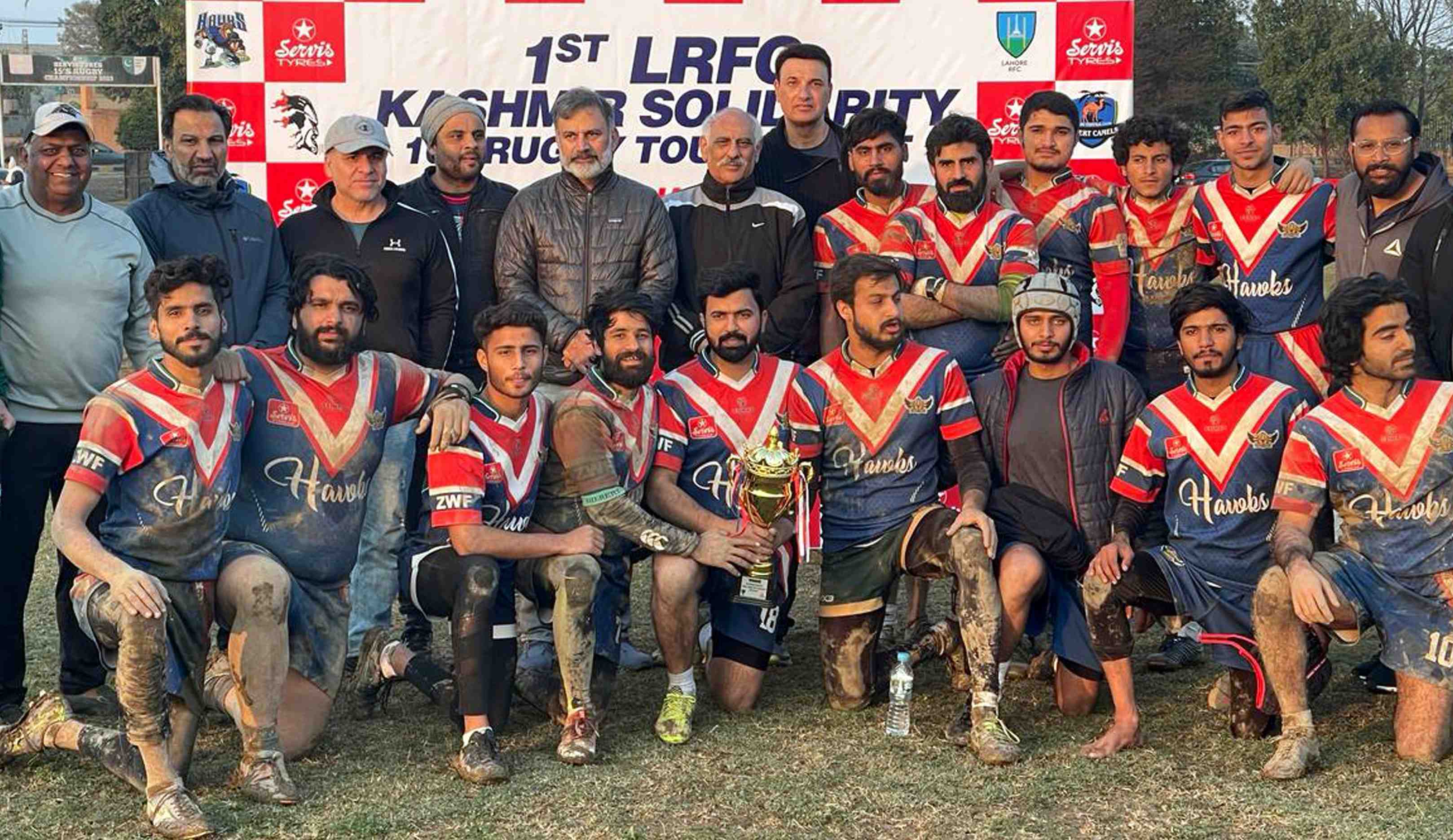 Kashmir Solidarity Rugby: Lahore Hawks beat Islamabad Jinns 26-5 final