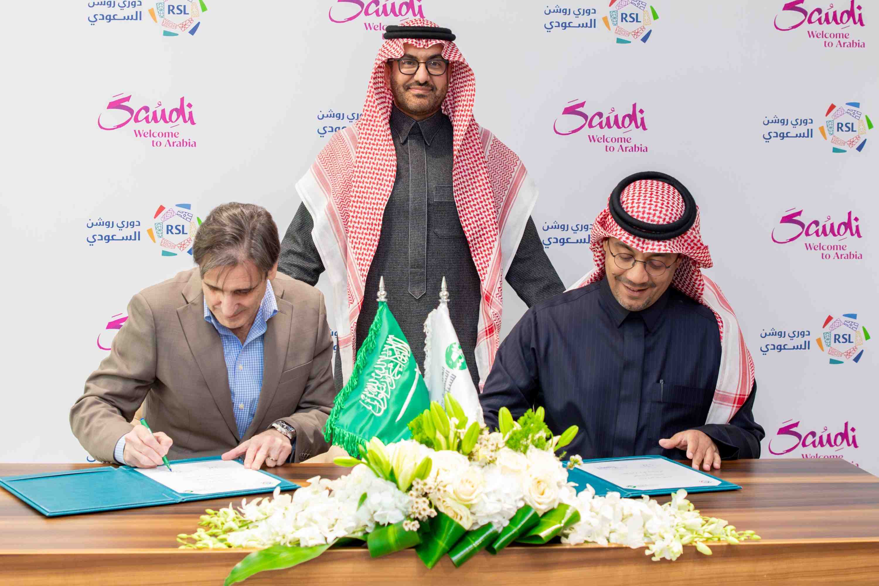 RSL: Saudi welcome to Arabia announcement for Platinum Sponsorship