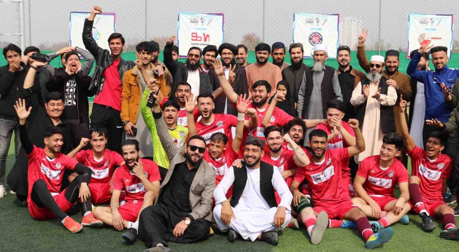 Gerry’s Diplomatic Football League: Afghan Players Lift Title