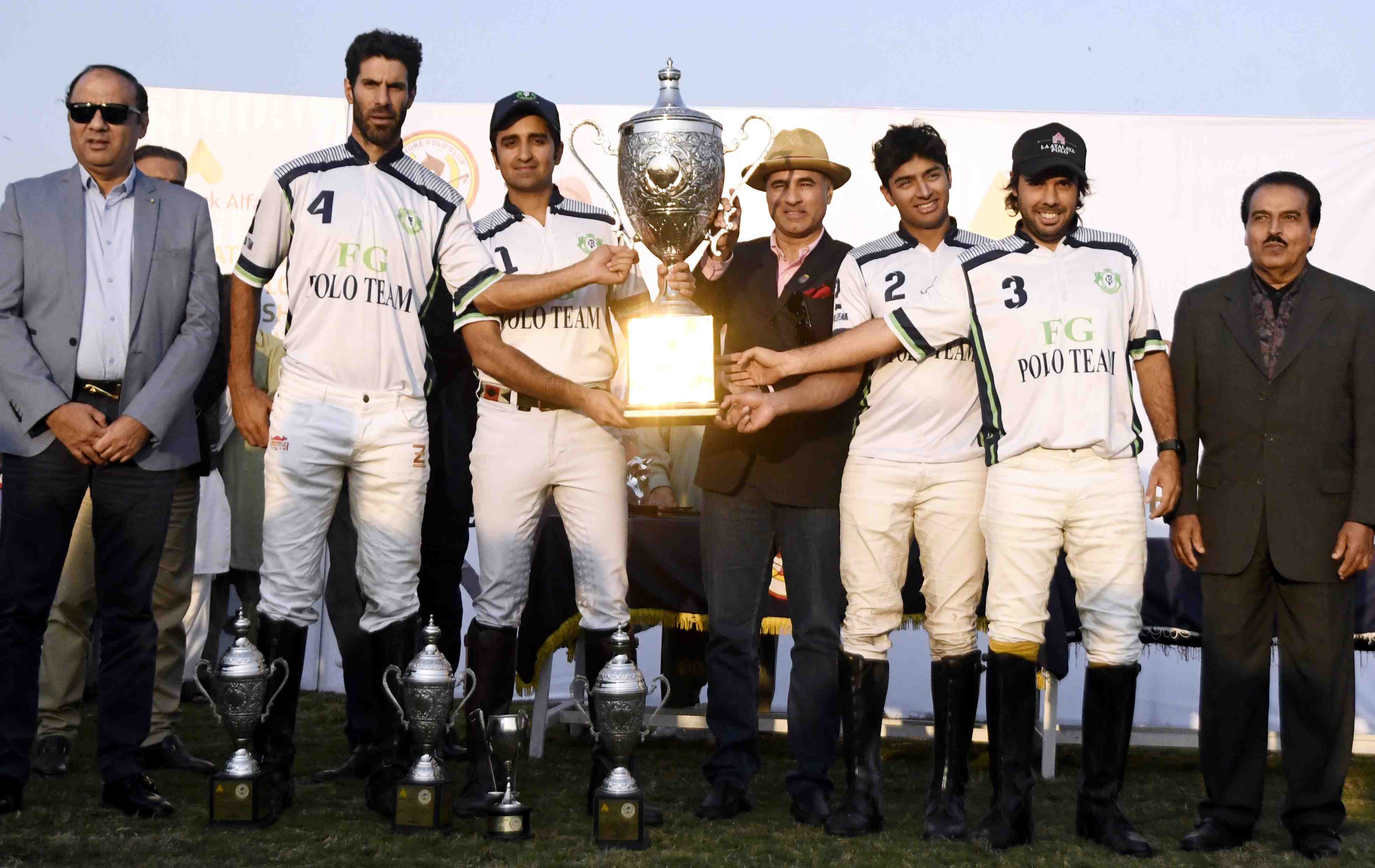 National Open, Quaid-e-Azam Gold Cup: FG Polo lift trophy
