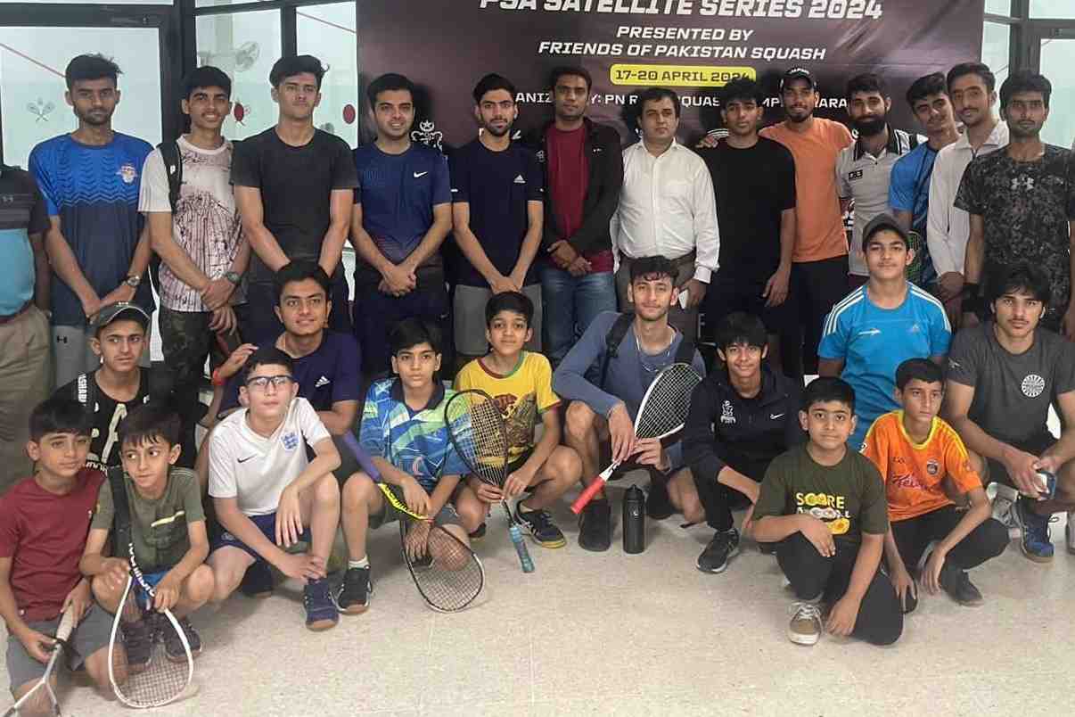 Jahangir Khan PSA Satellite Squash Series starts in Karachi
