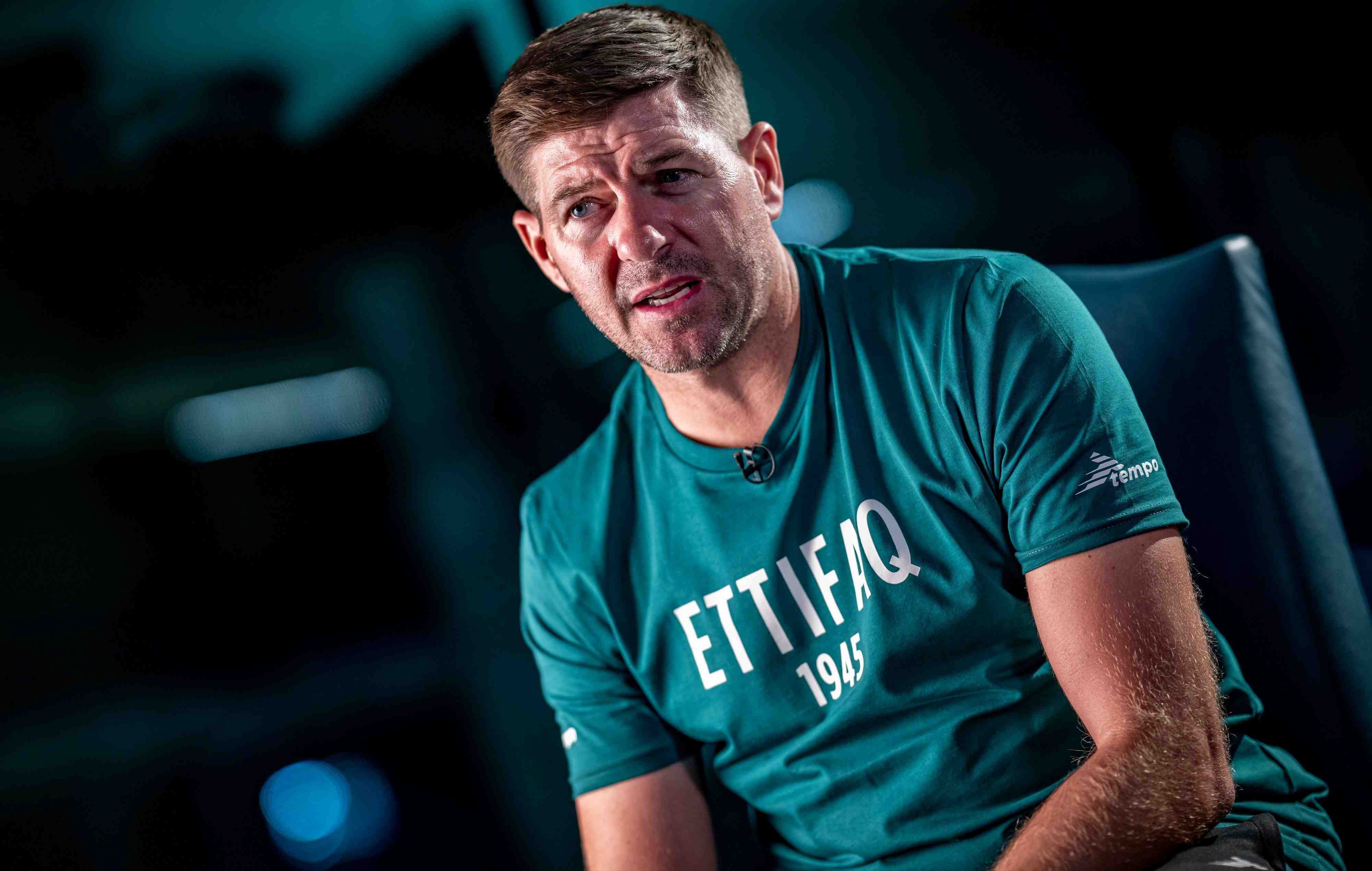 Steven Gerrard discusses football, family, and future aspirations