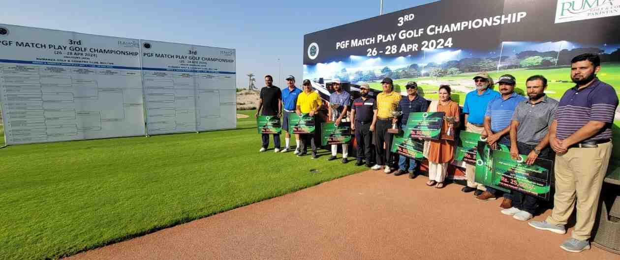 Usman Nadeem wins PGF Match Play Golf Championship 2024
