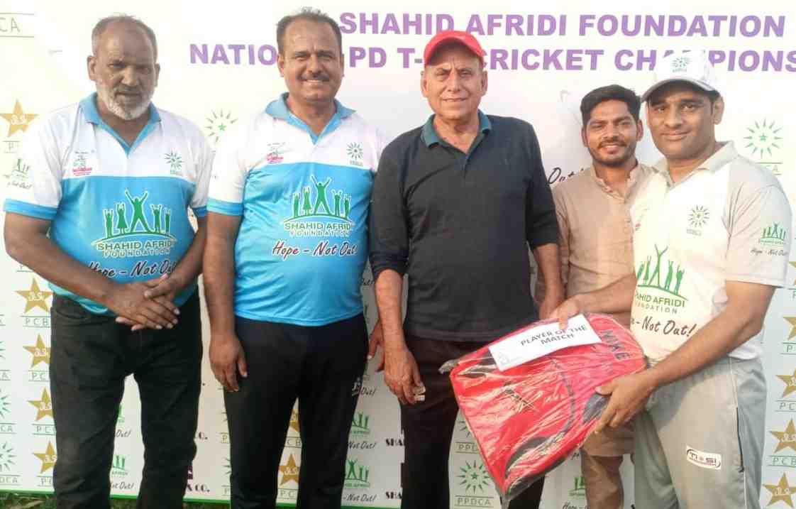 National Physical Disability T20 Cricket: Bahawalpur reach final