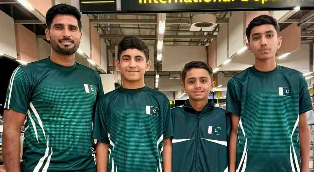 ATF U12 Team Event: Pakistani three players leave for Nepal