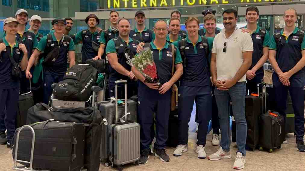 Australian volleyball players arrive in Islamabad for 3-match Series