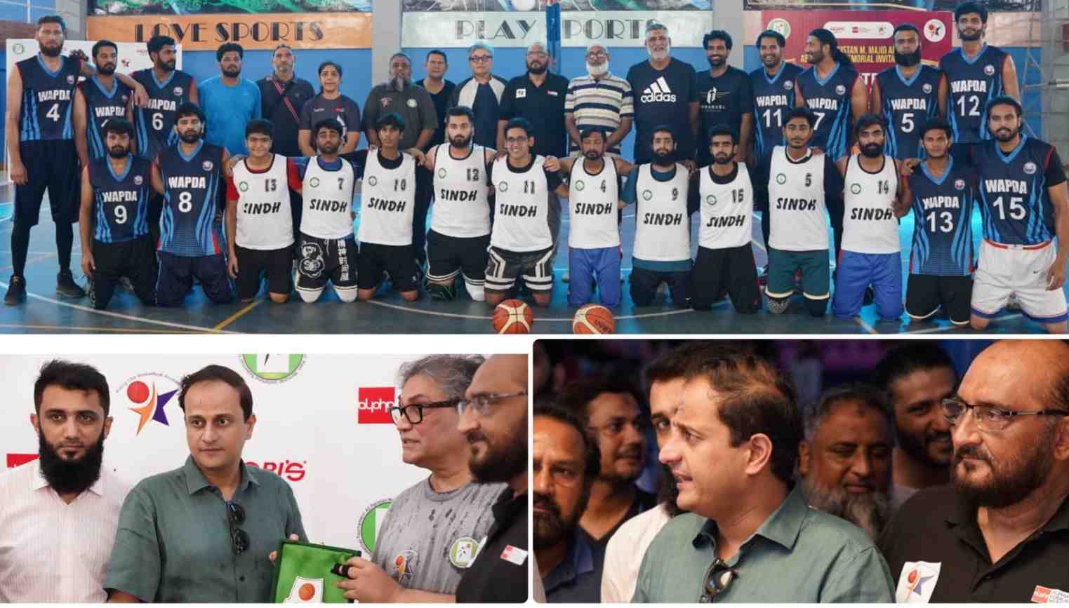 Basketball: WAPDA, PAF, Rangers, Sindh Greens claim wins