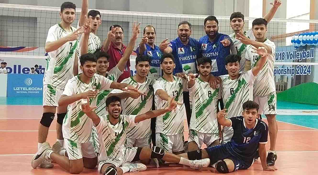 CAVA U18 Championship: Pakistan outplay Uzbekistan 3-0