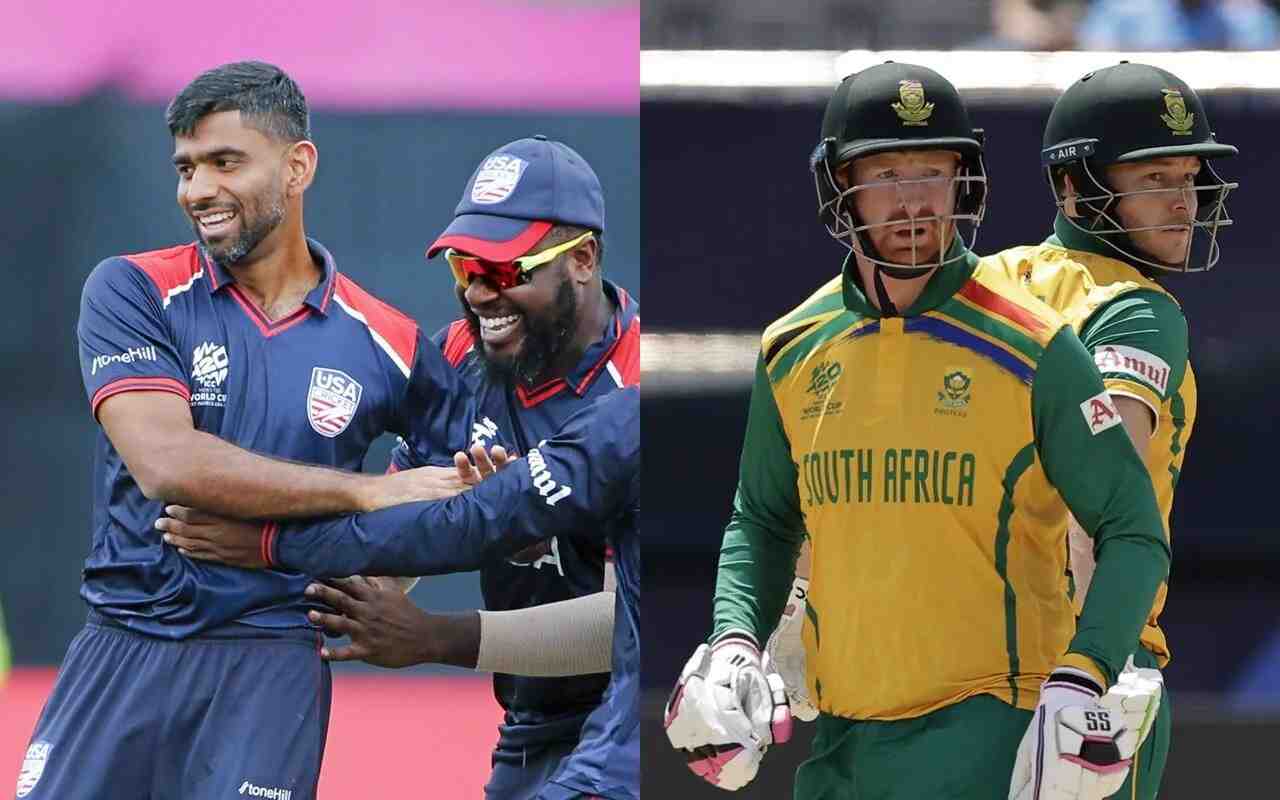 South Africa overcome USA by 18 runs in Men’s T20 World Cup