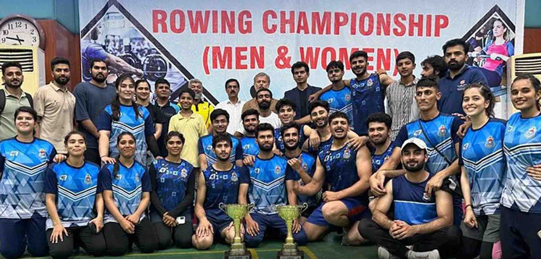 Punjab University athletes win HEC Rowing Championship