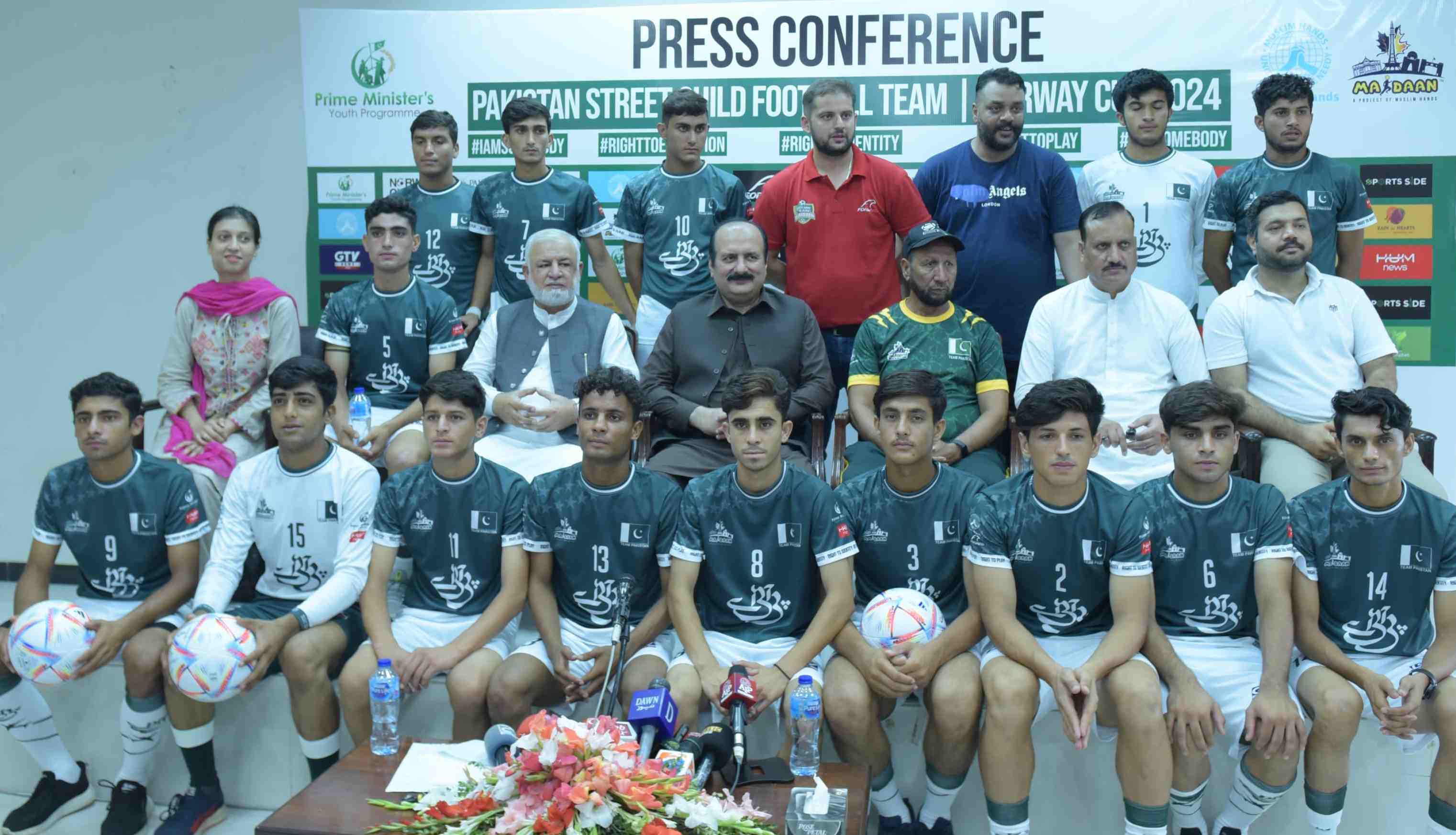 Pakistan Street Child Football Team announced for Norway Cup 2024