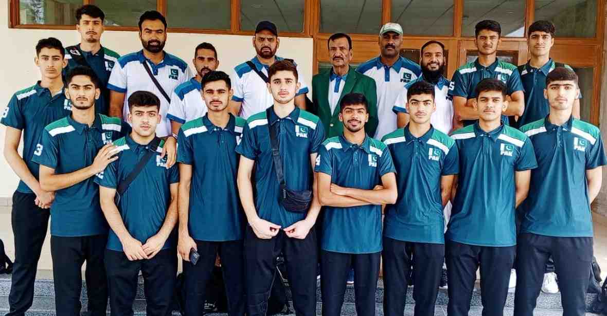 Pakistan U18 squad arrive Bahrain for Asian Volleyball Championship