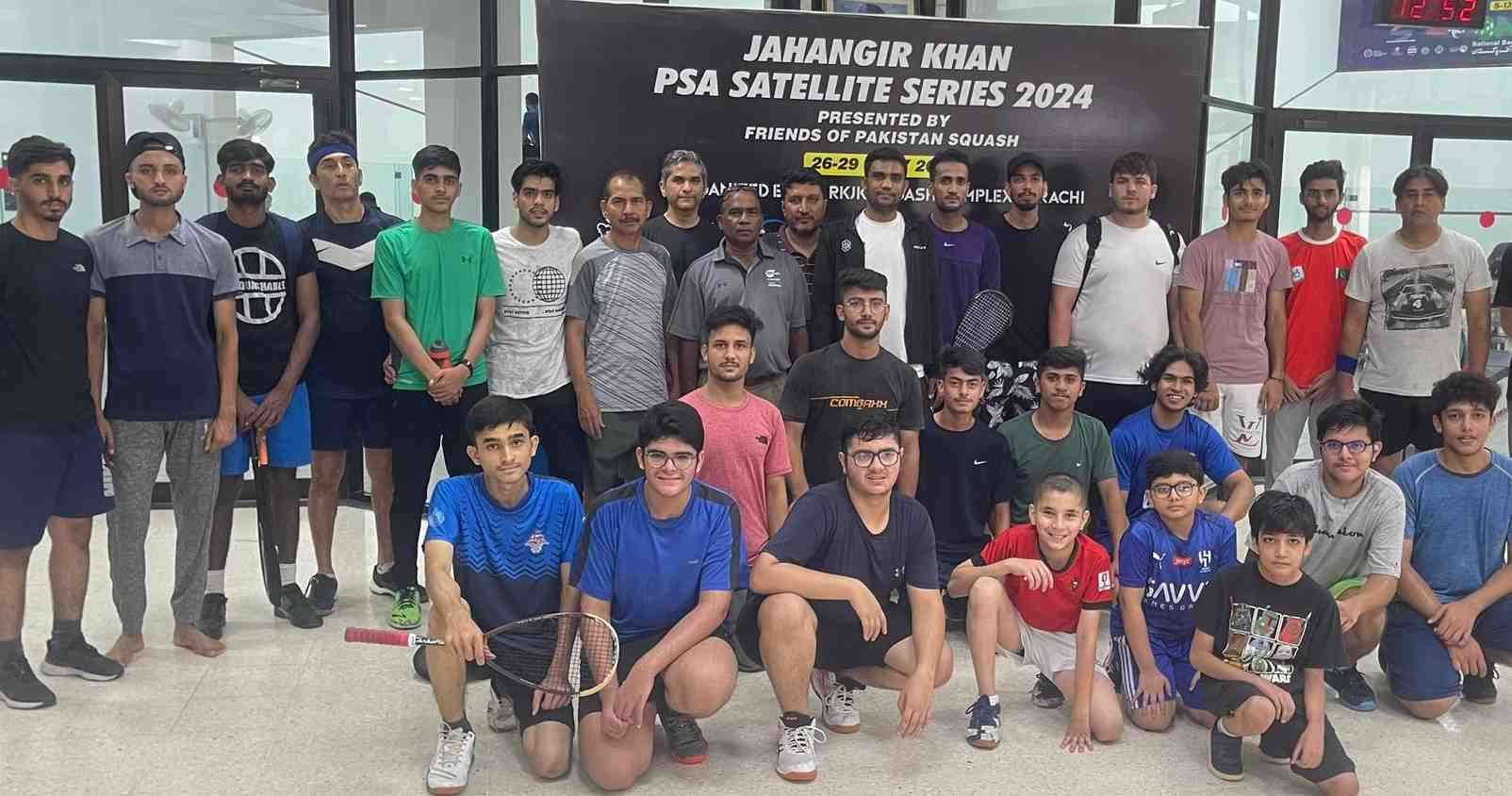 Jahangir Khan PSA Satellite Series squash championship 2024