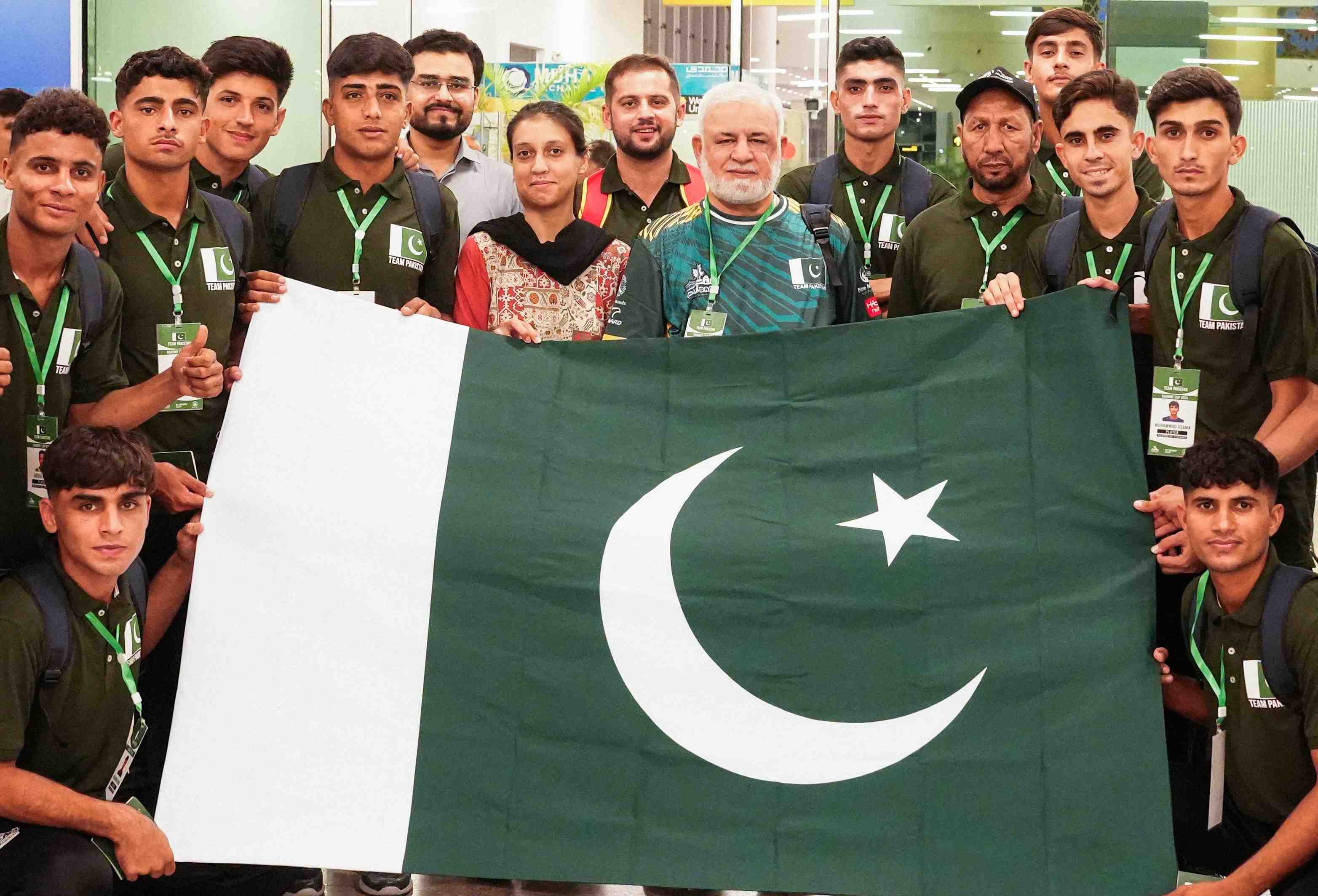 Pakistan Street Child Football Team arrive in Oslo for Norway Cup