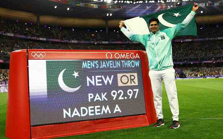 Arshad Nadeem wins historical gold medal in Paris Olympics