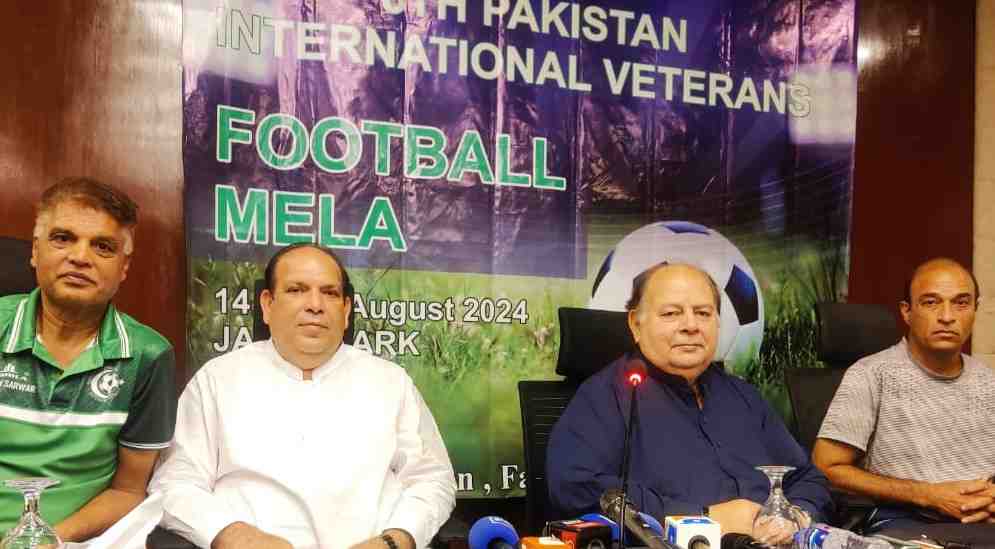 Pakistan International Veterans Football Mela Kicks Off on August 14