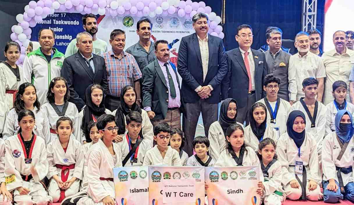 Junior National Taekwondo Championship 2024 starts in Lahore