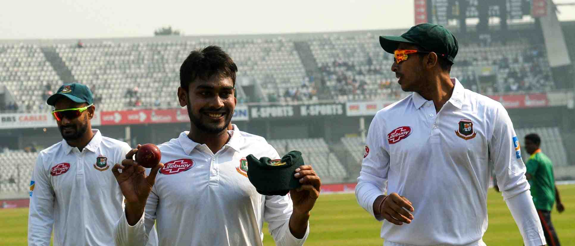 Pindi Test (Day-2): Pakistan score 274 in first innings, Mehidy gets 5 wickets