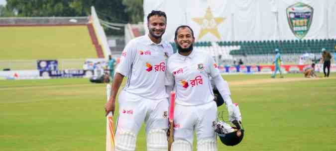 Pindi Test: Bangladesh thrash Pakistan by 6 wickets