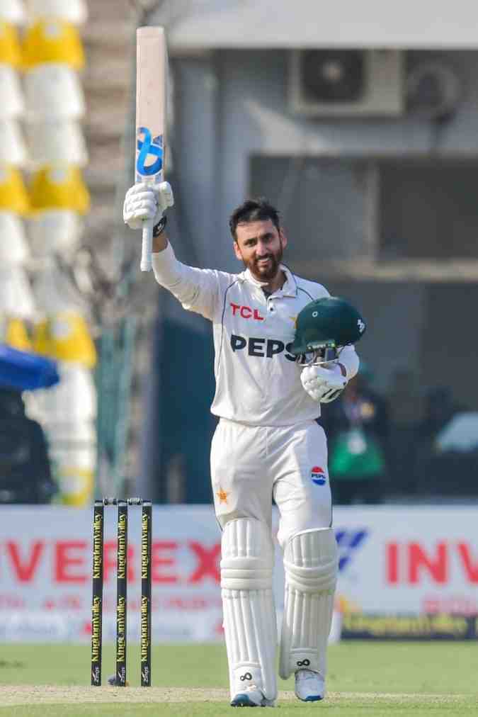 Multan Test: Salman's third Test century helps Pakistan to post 556