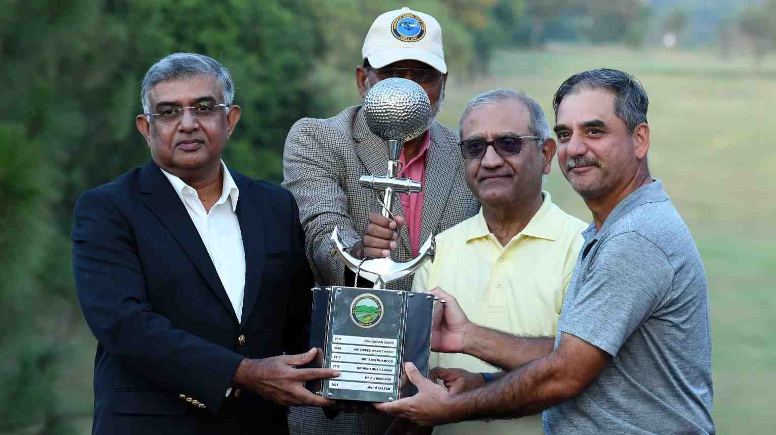 Ahmed Zafar Hayat lifts CNS Amateur Golf Championship 2024