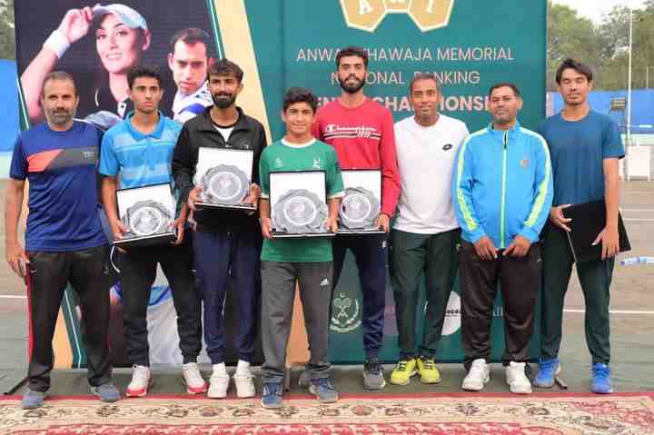 Mohammad Shoaib wins Anwar Khawaja Memorial National Tennis Tournament