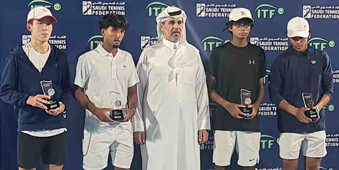 Ahmed Nael and Bilal Asim win Boys' Doubles Title of ITF J-60