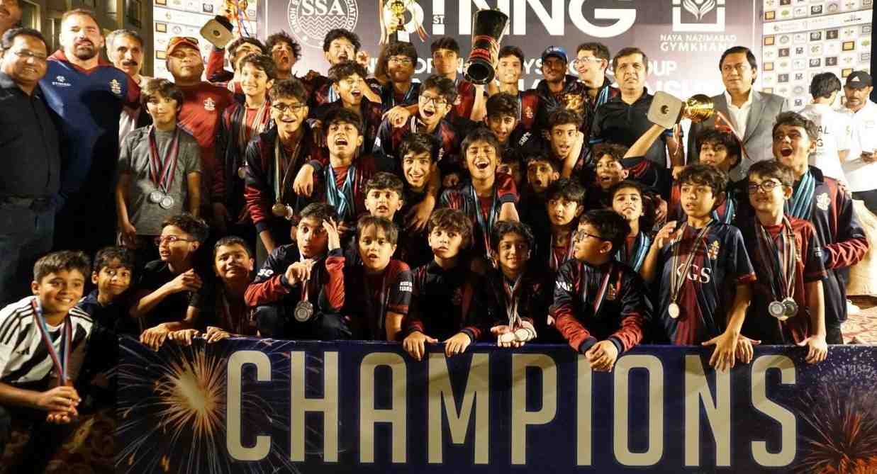 Karachi Grammar School athletes win Sindh Swimming Championship